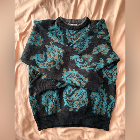Saturdays New York City Other - Saturdays, black blue and orange sweater